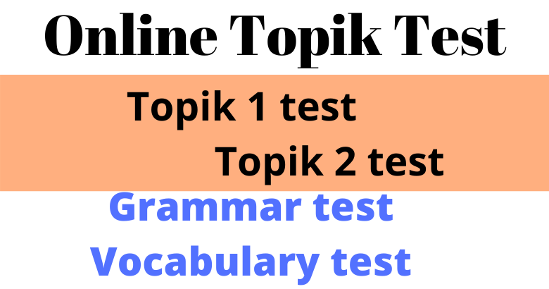 Topik practice test